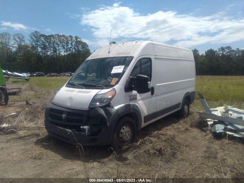 2018 RAM PROMASTER CARGO VAN - 3C6TRVBG9JE145046