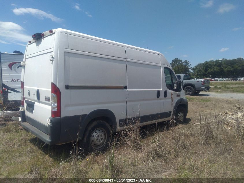2018 RAM PROMASTER CARGO VAN - 3C6TRVBG9JE145046