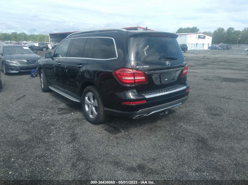 2017 MERCEDES-BENZ GLS GLS 450 - 4JGDF6EE0HA930392