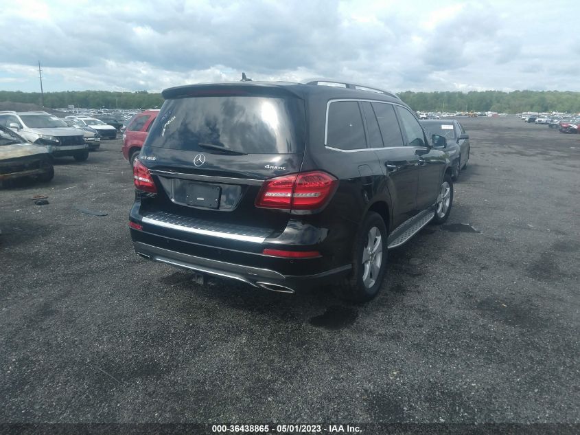2017 MERCEDES-BENZ GLS GLS 450 - 4JGDF6EE0HA930392