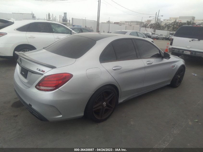 2015 MERCEDES-BENZ C-CLASS AMG C 63 S - 55SWF8HB8FU048058