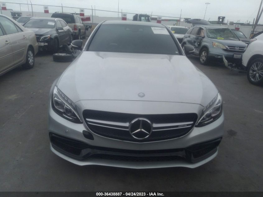 2015 MERCEDES-BENZ C-CLASS AMG C 63 S - 55SWF8HB8FU048058