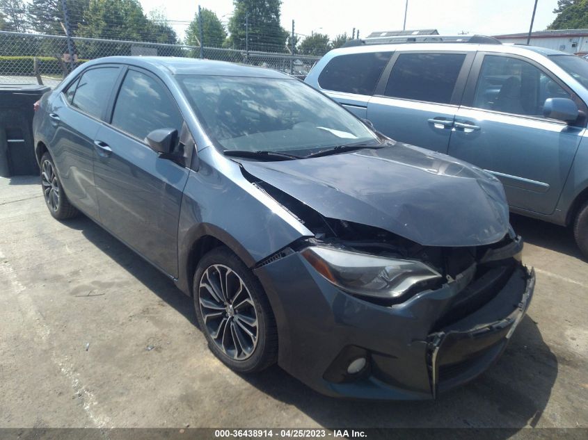 2014 TOYOTA COROLLA S - 2T1BURHEXEC117499