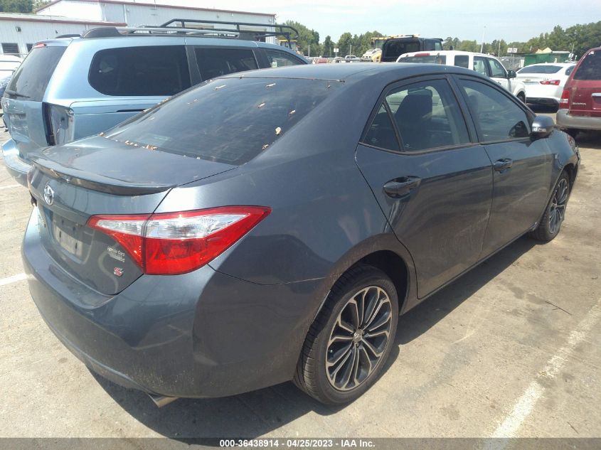 2014 TOYOTA COROLLA S - 2T1BURHEXEC117499