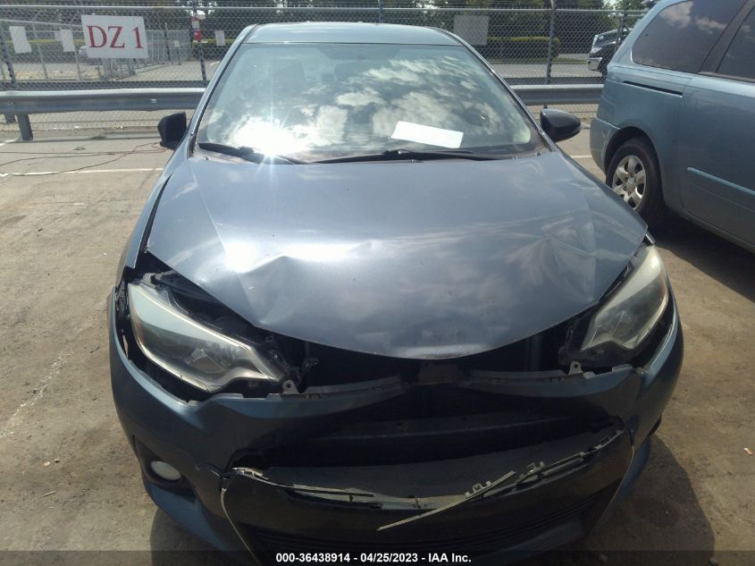 2014 TOYOTA COROLLA S - 2T1BURHEXEC117499