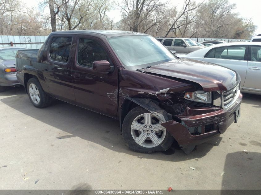 2013 HONDA RIDGELINE - 5FEYK1F55BB016229