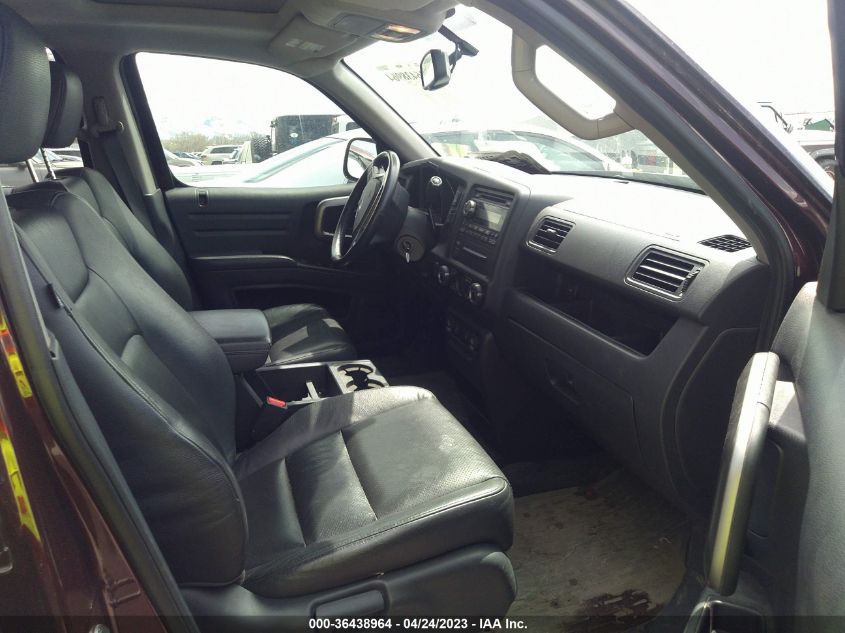 2013 HONDA RIDGELINE - 5FEYK1F55BB016229