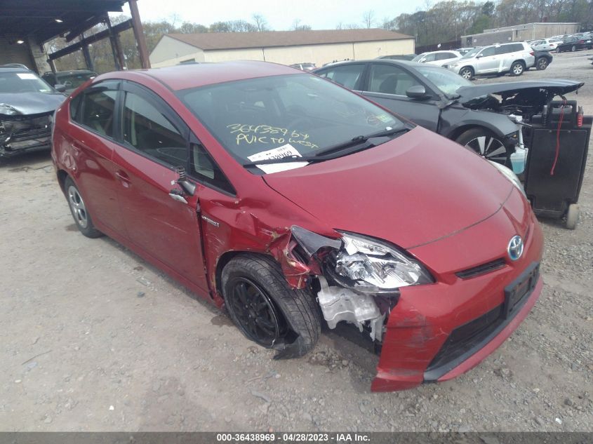 2014 TOYOTA PRIUS FOUR/FIVE/THREE/ONE/TWO - JTDKN3DUXE1744294