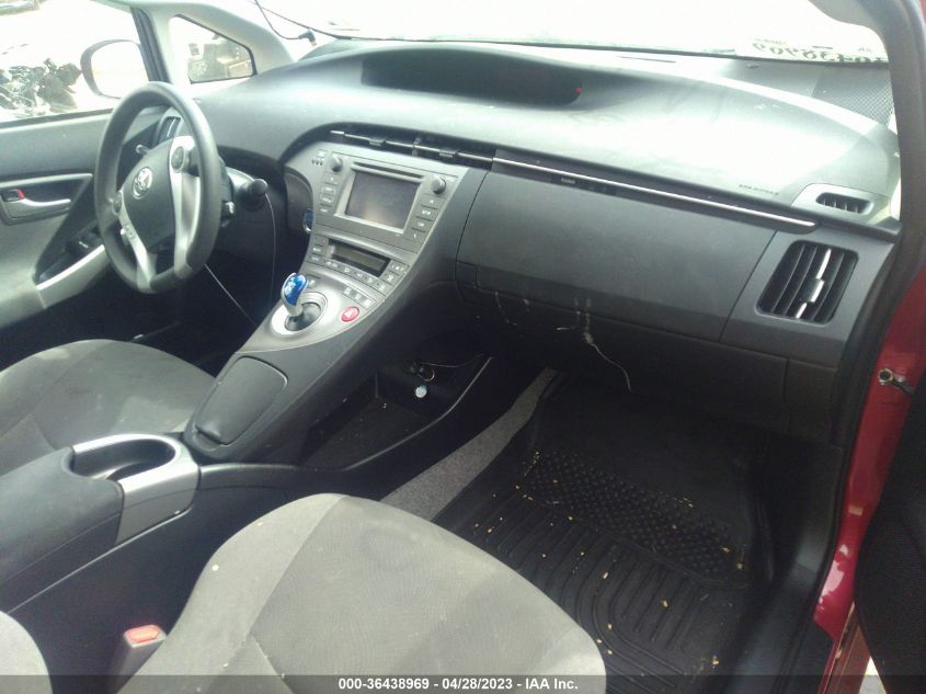 2014 TOYOTA PRIUS FOUR/FIVE/THREE/ONE/TWO - JTDKN3DUXE1744294