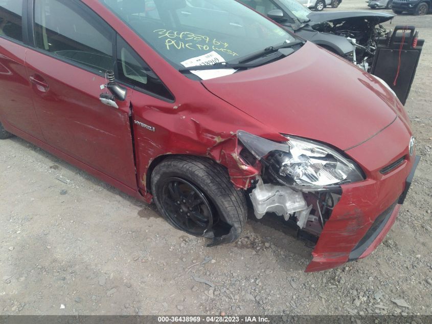 2014 TOYOTA PRIUS FOUR/FIVE/THREE/ONE/TWO - JTDKN3DUXE1744294