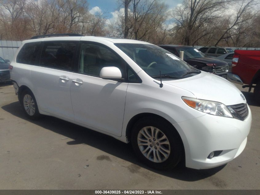2013 TOYOTA SIENNA XLE AAS/XLE/LTD - 5TDYK3DC2DS404312