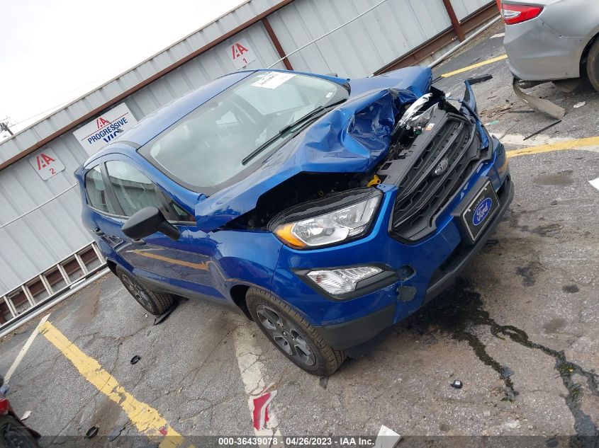 2020 FORD ECOSPORT S - MAJ3S2FE2LC357954
