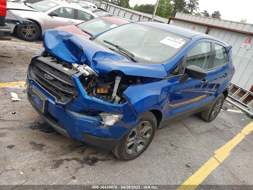 VIN MAJ3S2FE2LC357954 2020 FORD ECOSPORT S