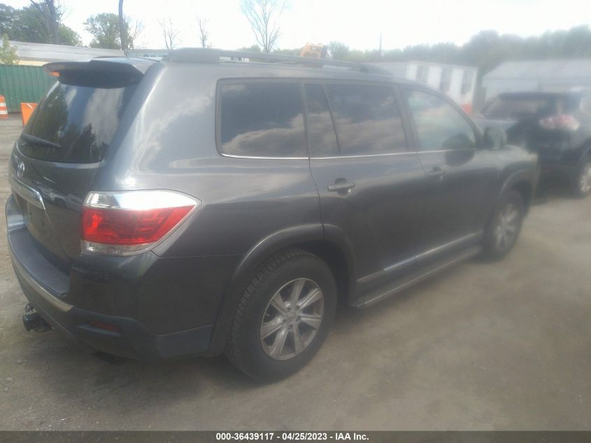 2013 TOYOTA HIGHLANDER - 5TDZK3EH2DS098808