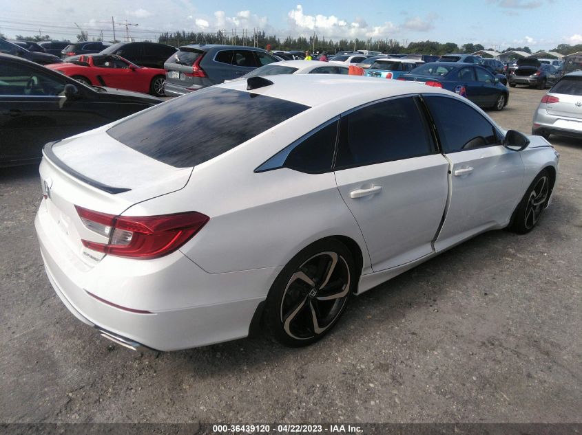 2022 HONDA ACCORD SEDAN SPORT - 1HGCV1F32NA083536