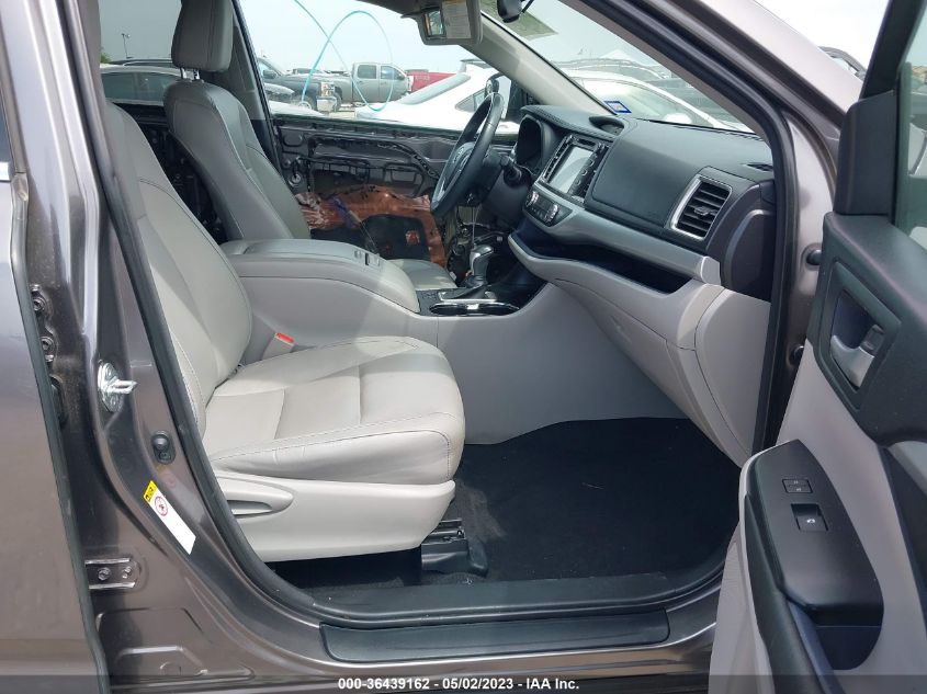 2016 TOYOTA HIGHLANDER XLE - 5TDKKRFH8GS127123