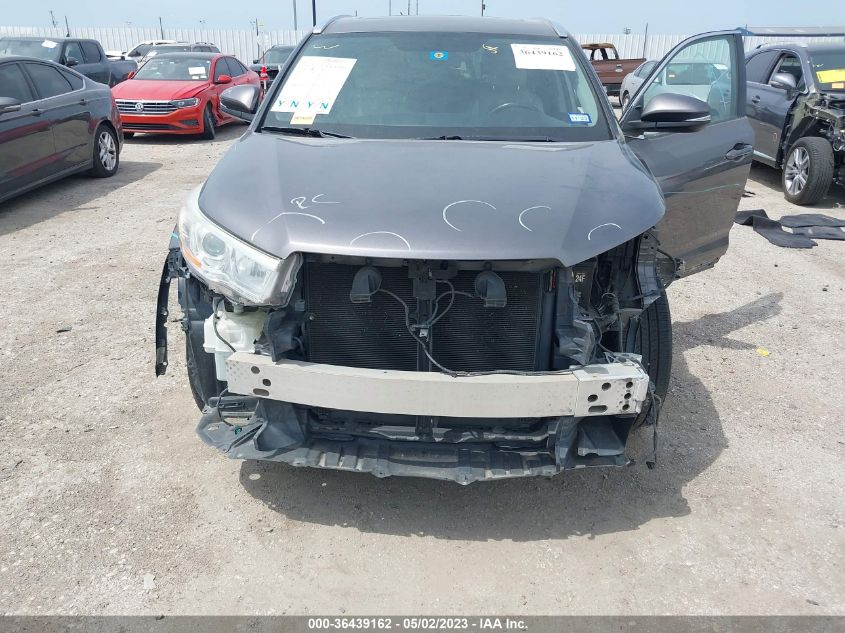 2016 TOYOTA HIGHLANDER XLE - 5TDKKRFH8GS127123