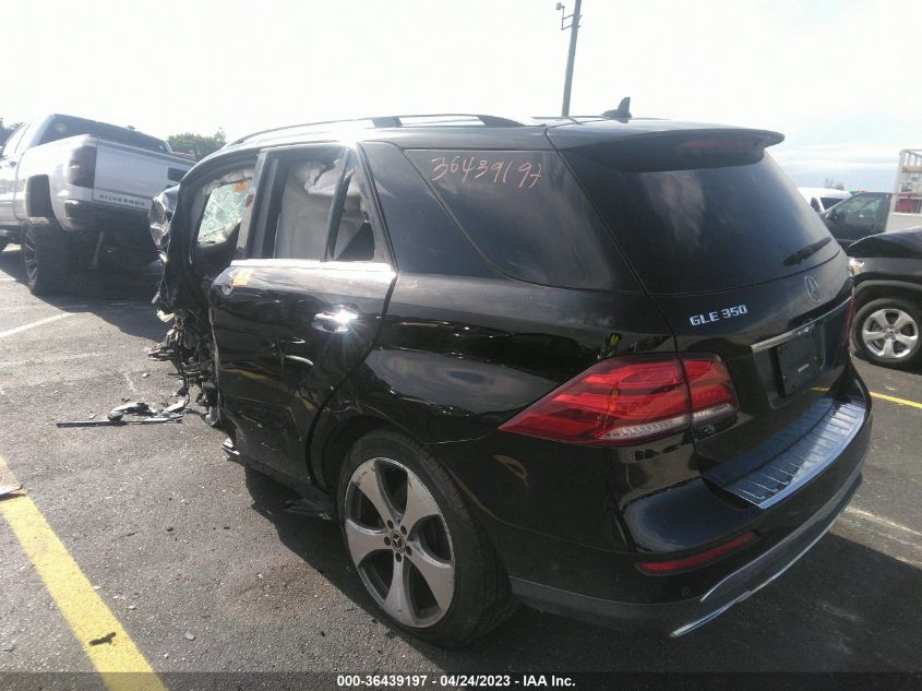 2017 MERCEDES-BENZ GLE GLE 350 - 4JGDA5HB7HA939844