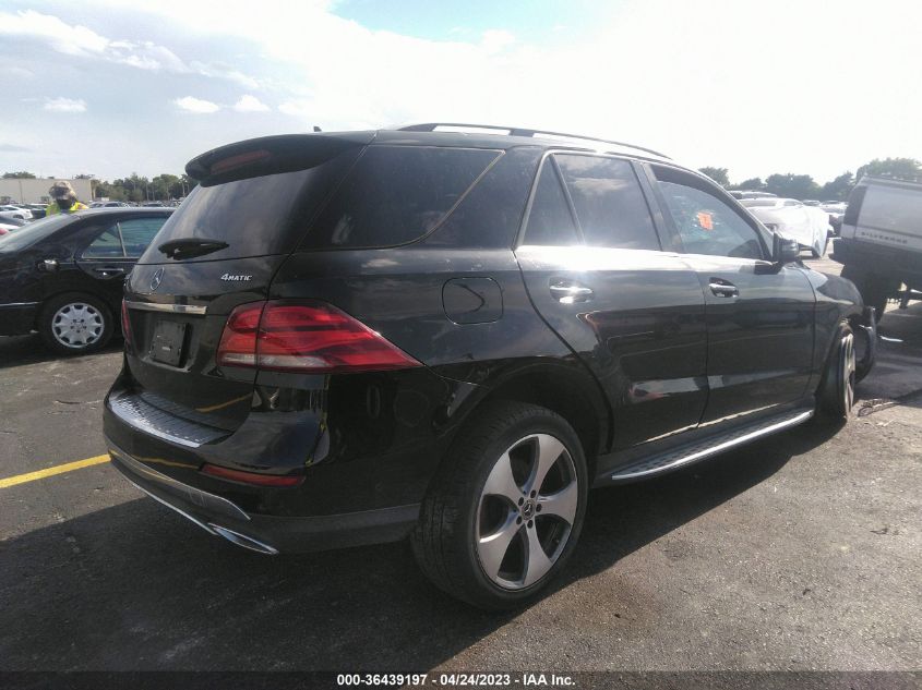 2017 MERCEDES-BENZ GLE GLE 350 - 4JGDA5HB7HA939844
