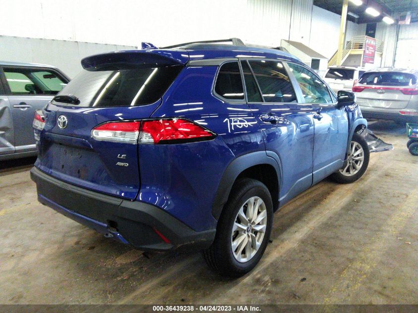 2022 TOYOTA COROLLA CROSS LE - 7MUBAABGXNV029117