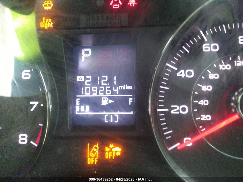 2015 SUBARU FORESTER 2.0XT TOURING - JF2SJGWC6FH510218