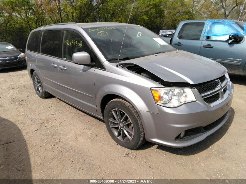2017 DODGE GRAND CARAVAN SXT - 2C4RDGCG3HR755707