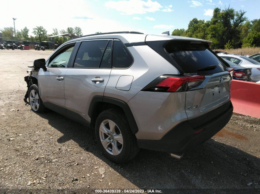 2020 TOYOTA RAV4 HYBRID XLE - 4T3R6RFV4LU001746