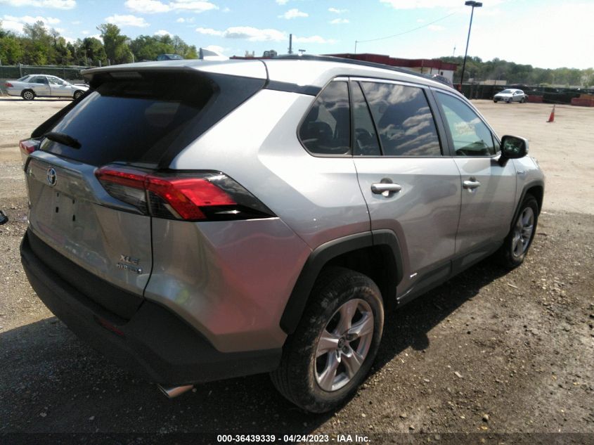 2020 TOYOTA RAV4 HYBRID XLE - 4T3R6RFV4LU001746