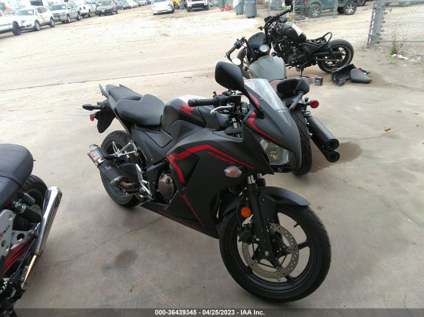 2022 HONDA CBR300 R - MLHNC5113N5800218