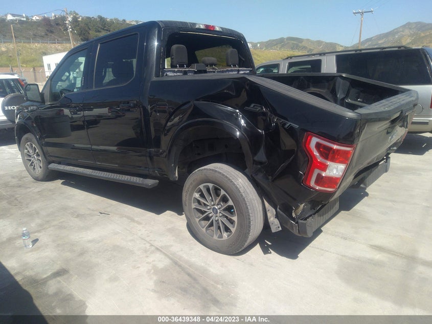 VIN 1FTEW1CP0JFA32416 2018 FORD F-150 XL/XLT/LARIAT