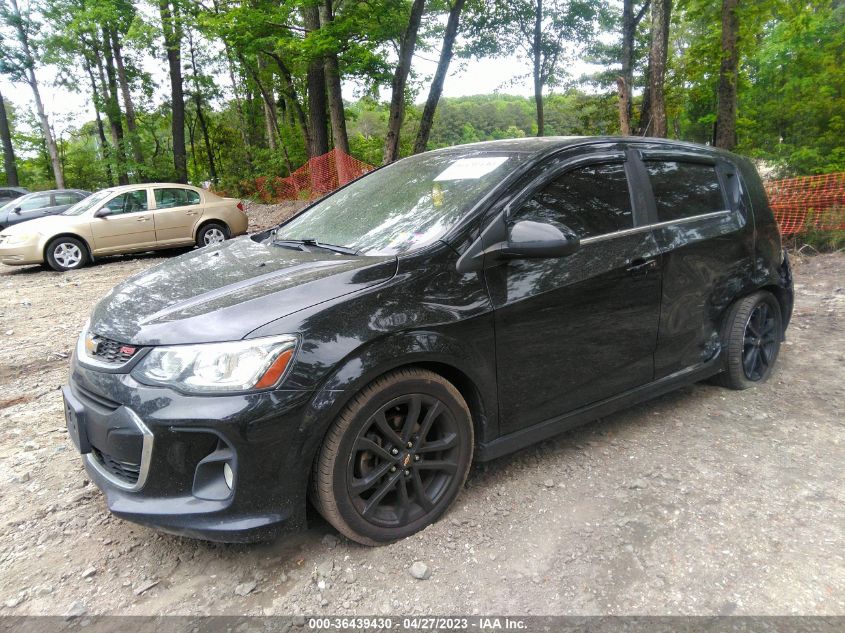 2017 CHEVROLET SONIC PREMIER - 1G1JE6SB7H4117594