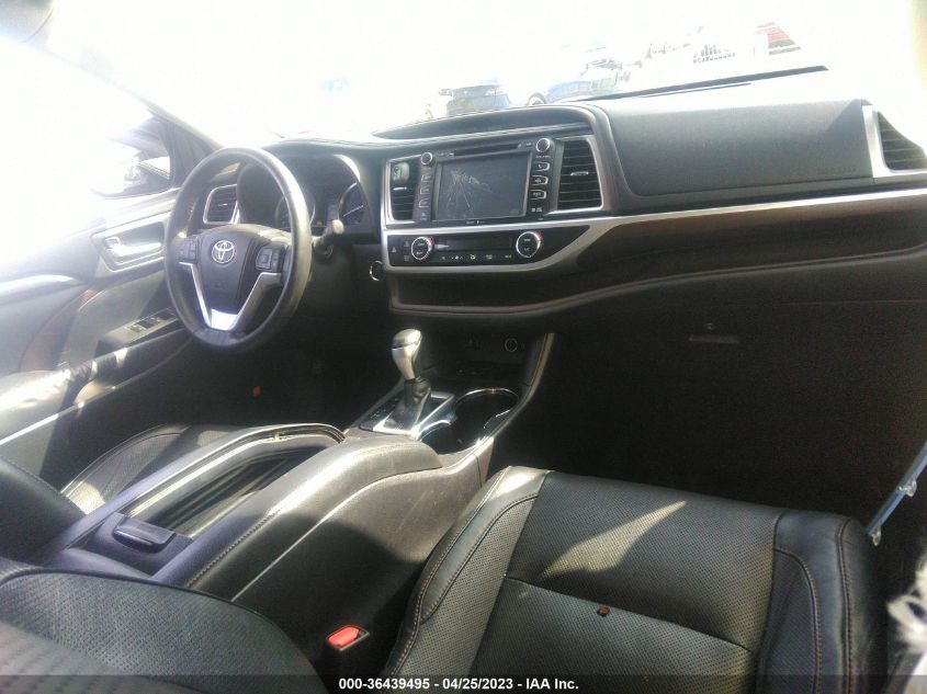 2015 TOYOTA HIGHLANDER LIMITED 5TDYKRFH1FS054752