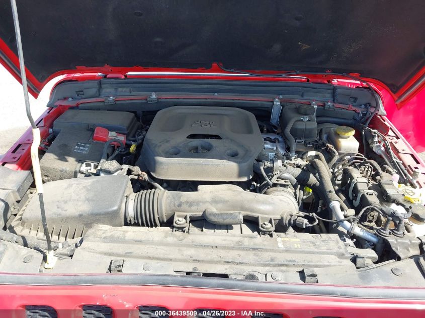 2019 JEEP WRANGLER UNLIMITED SPORT S - 1C4HJXDN7KW643895
