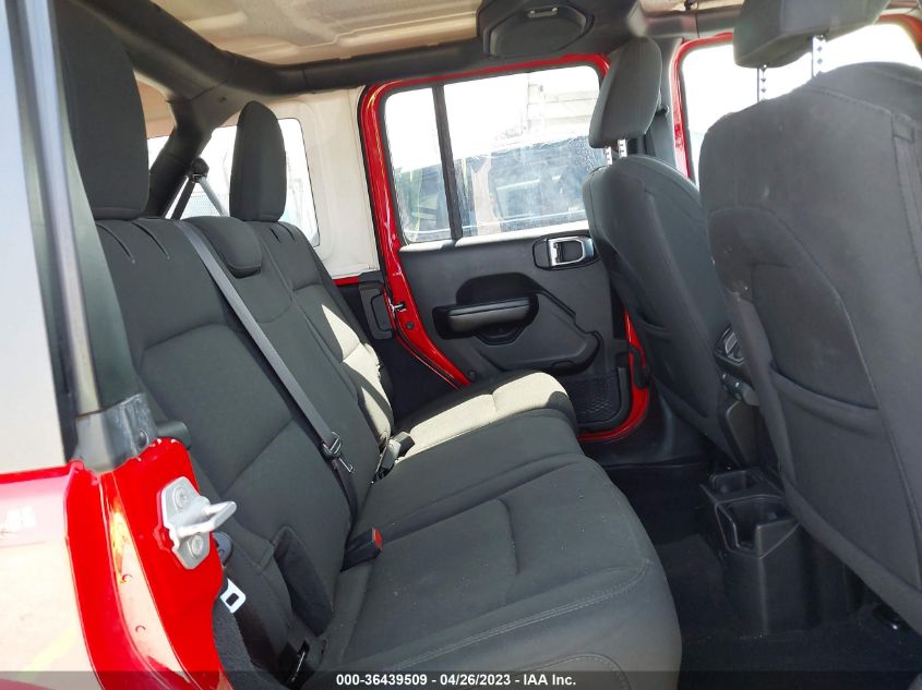 2019 JEEP WRANGLER UNLIMITED SPORT S - 1C4HJXDN7KW643895