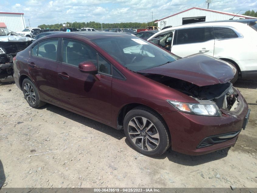 2013 HONDA CIVIC SDN EX - 19XFB2F86DE055773