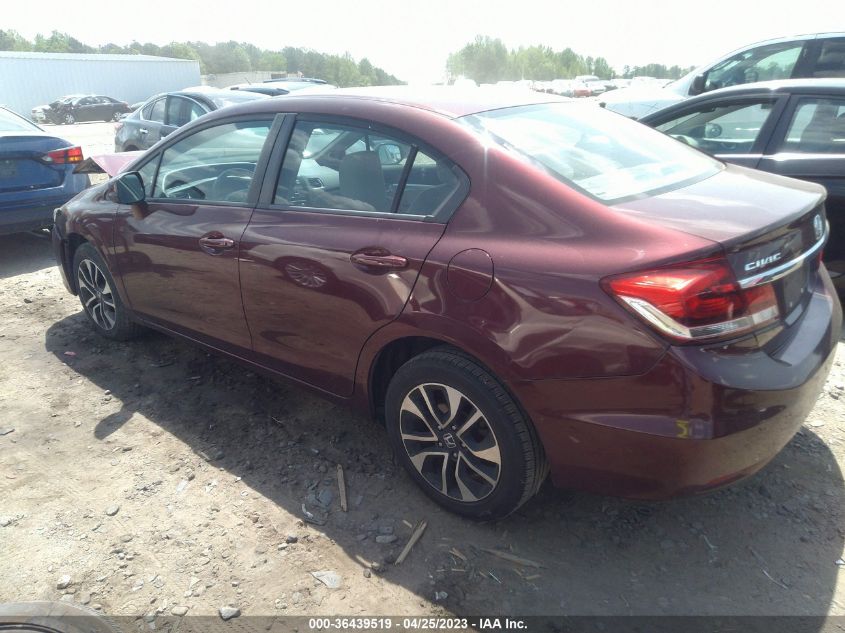 2013 HONDA CIVIC SDN EX - 19XFB2F86DE055773