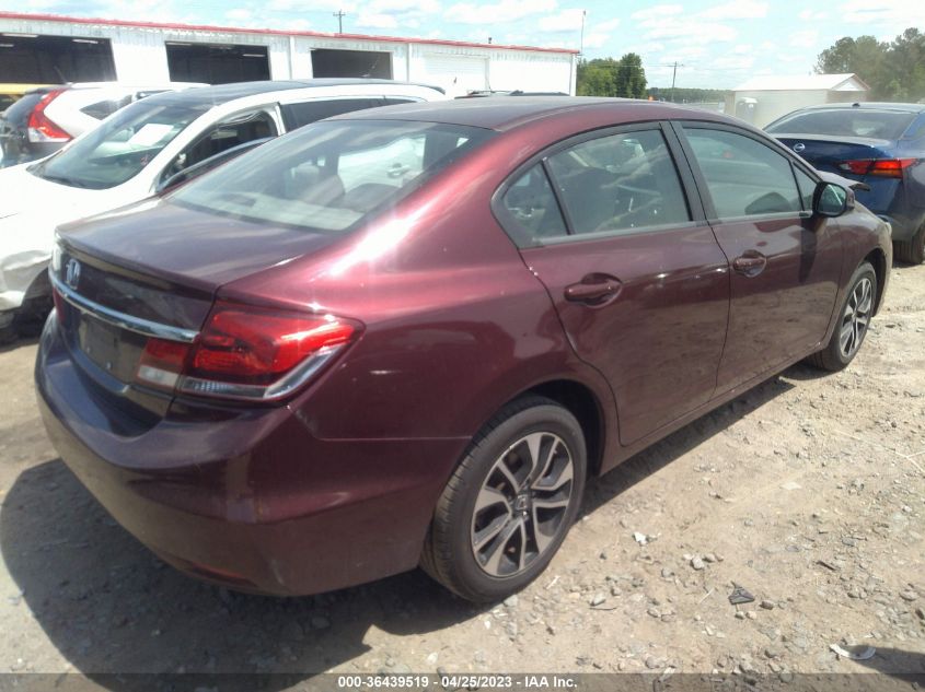 2013 HONDA CIVIC SDN EX - 19XFB2F86DE055773