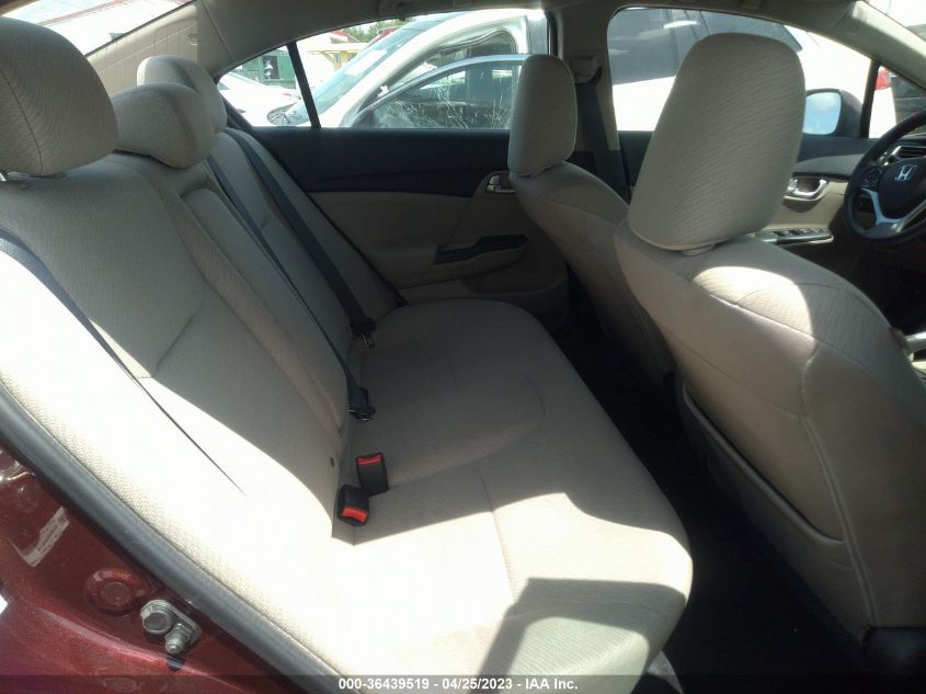 2013 HONDA CIVIC SDN EX - 19XFB2F86DE055773