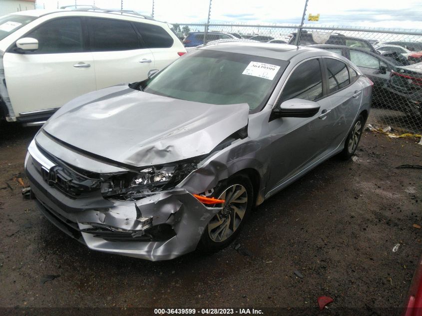 2017 HONDA CIVIC SEDAN EX - 2HGFC2F78HH538567