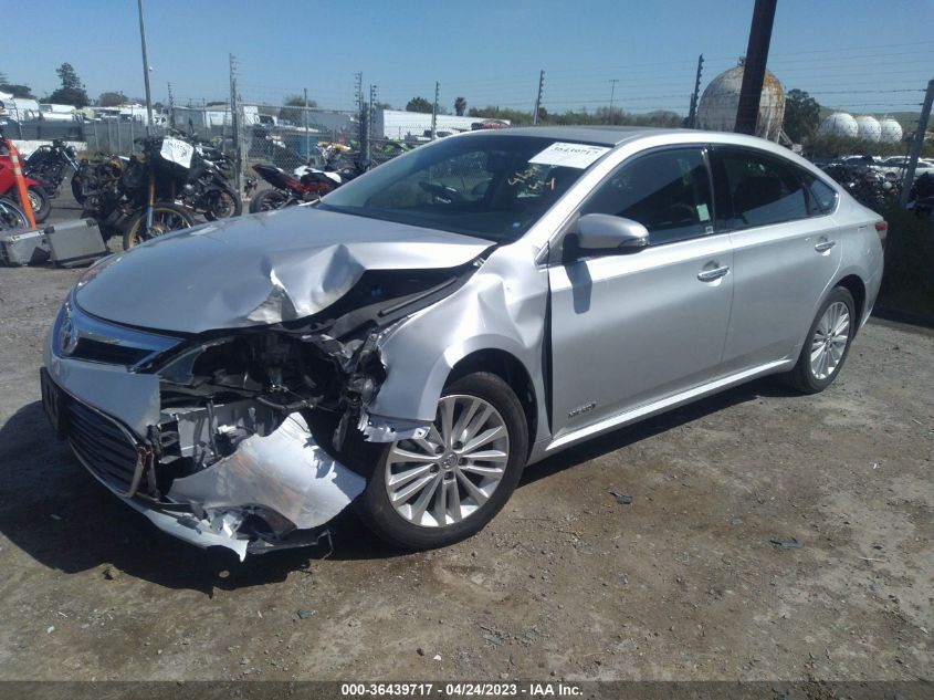 2014 TOYOTA AVALON HYBRID LIMITED/XLE TOURING 4T1BD1EB3EU027377