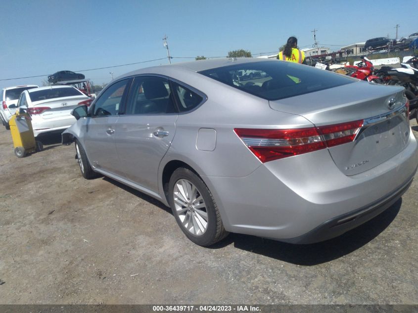 2014 TOYOTA AVALON HYBRID LIMITED/XLE TOURING 4T1BD1EB3EU027377