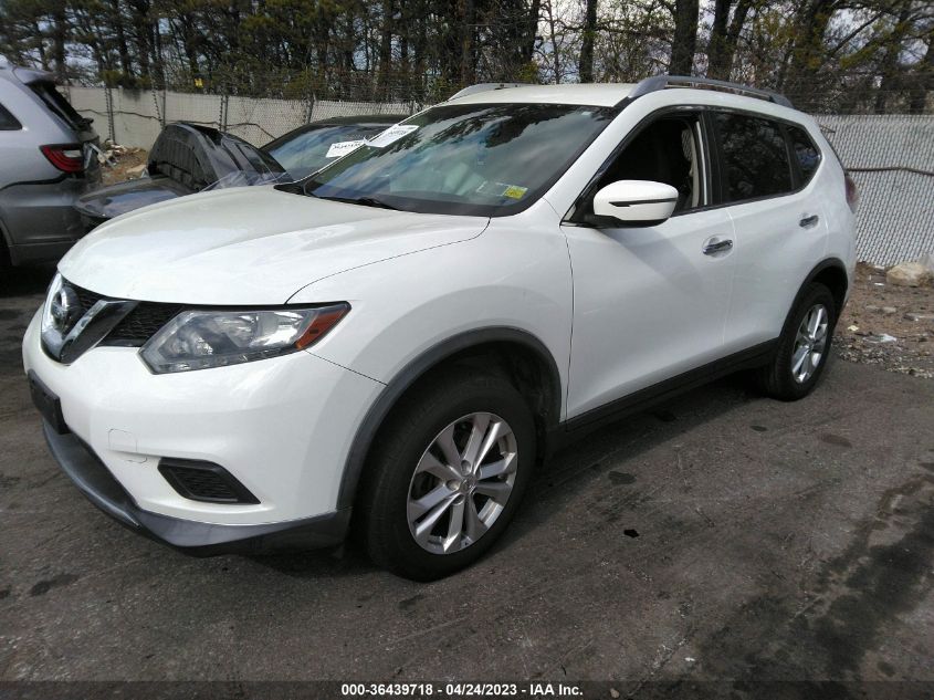 2016 NISSAN ROGUE SV - KNMAT2MVXGP698311