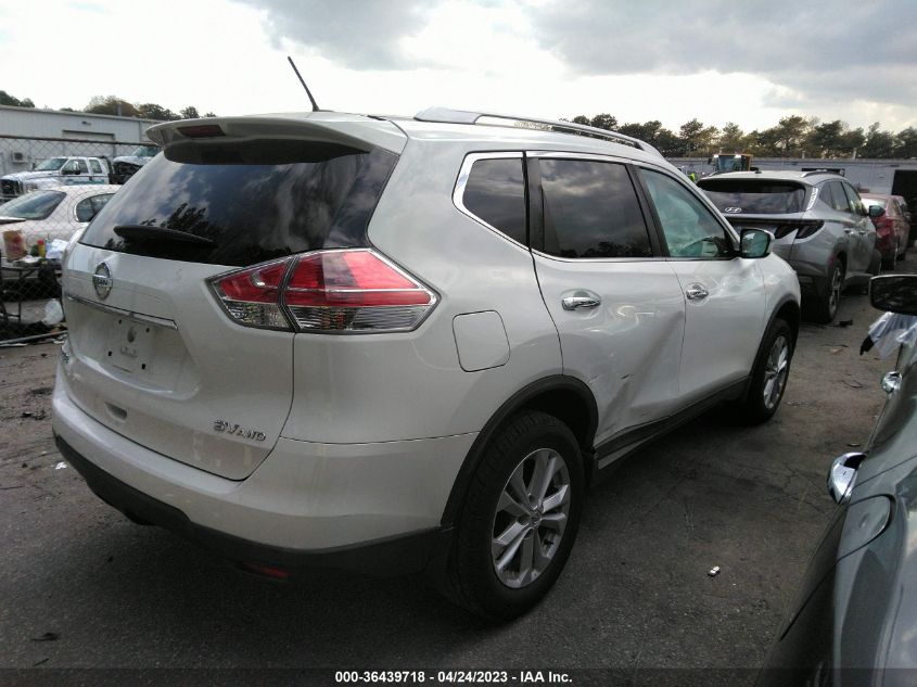 2016 NISSAN ROGUE SV - KNMAT2MVXGP698311
