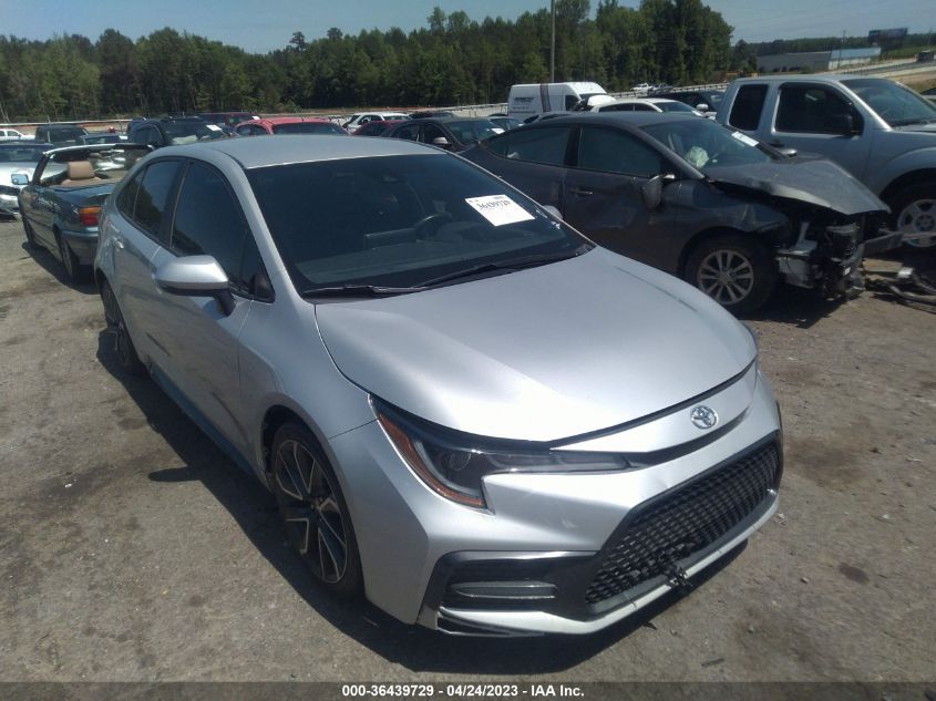 2020 TOYOTA COROLLA SE/NIGHTSHADE - 5YFS4RCE3LP017717