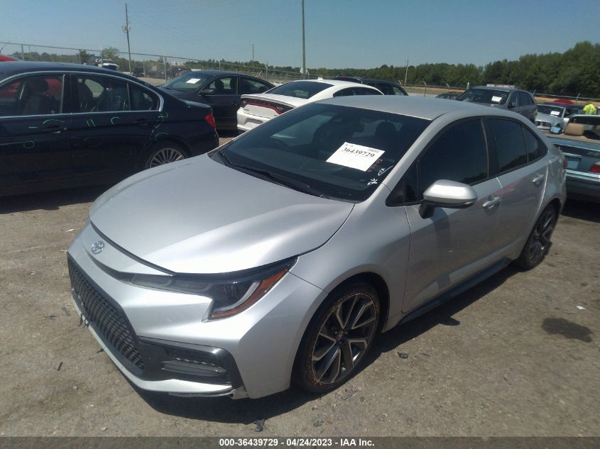 2020 TOYOTA COROLLA SE/NIGHTSHADE - 5YFS4RCE3LP017717