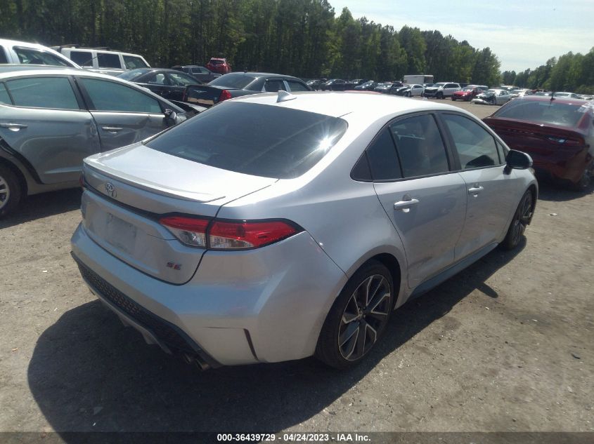 2020 TOYOTA COROLLA SE/NIGHTSHADE - 5YFS4RCE3LP017717