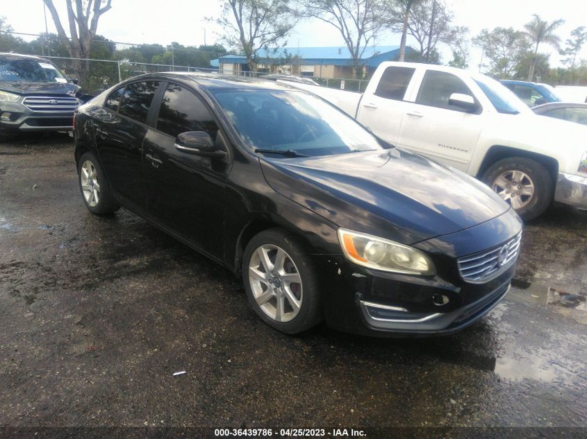 2014 VOLVO S60 T5 - YV1612FS5E12C3878