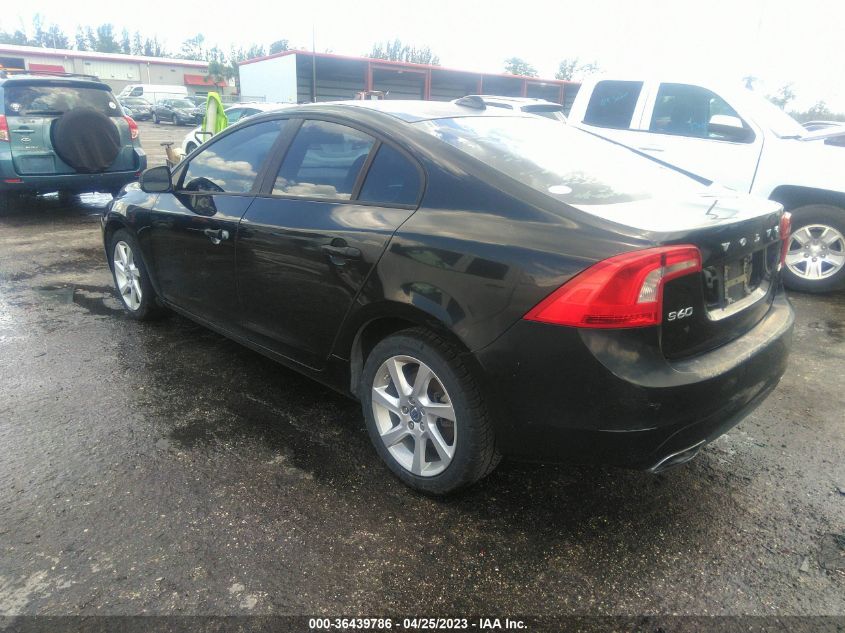 2014 VOLVO S60 T5 - YV1612FS5E12C3878