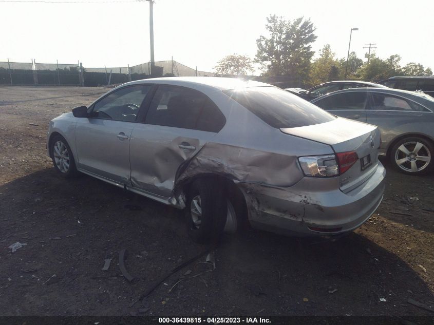 2015 VOLKSWAGEN JETTA SEDAN 1.8T SE - 3VWD17AJ2FM263740