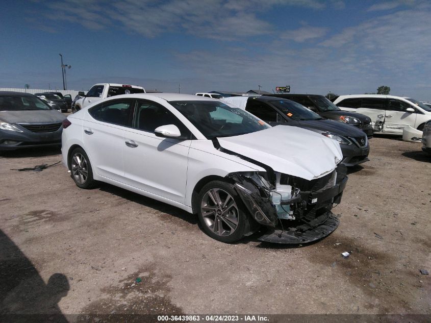 2017 HYUNDAI ELANTRA LIMITED - 5NPD84LF0HH034147